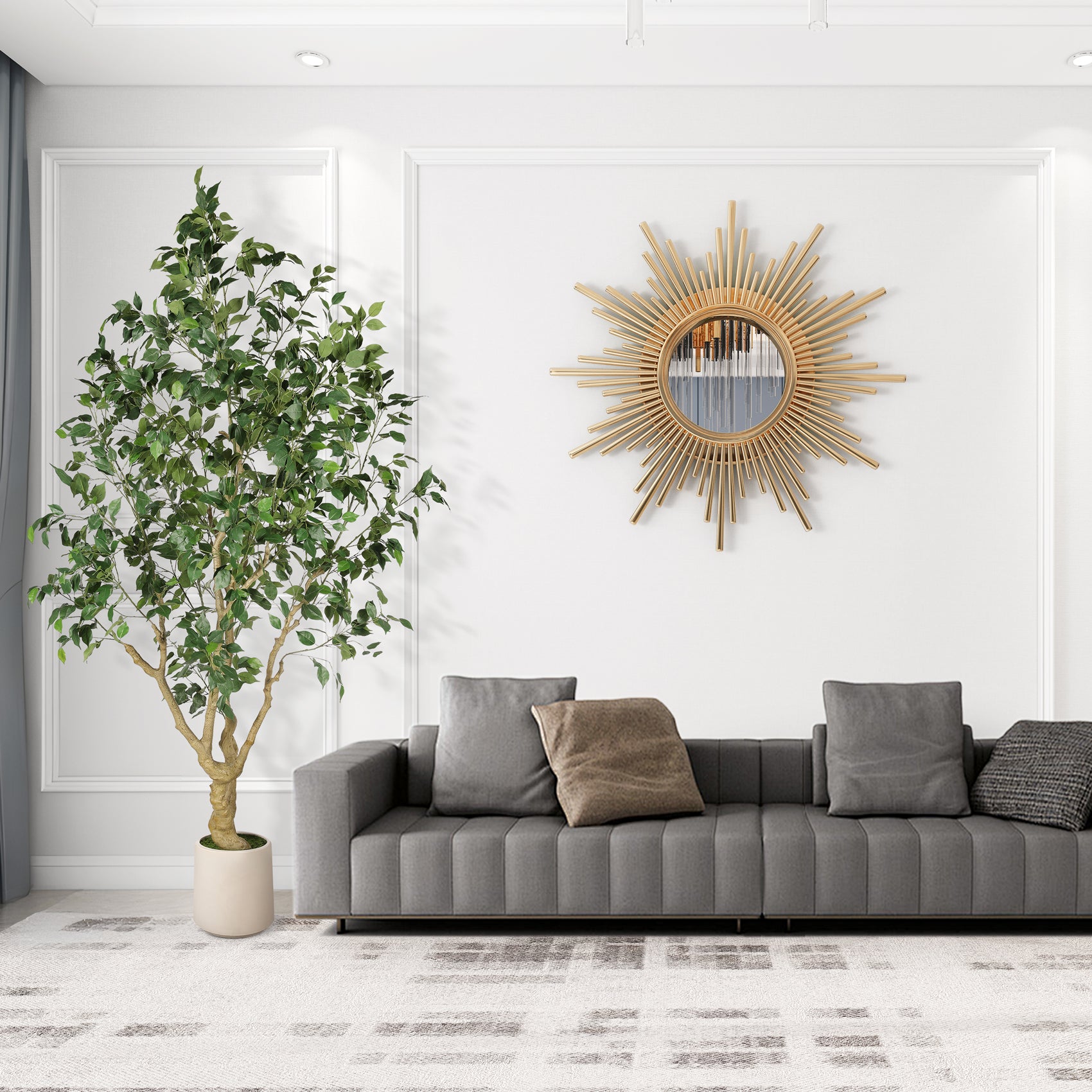 faux ficus tree